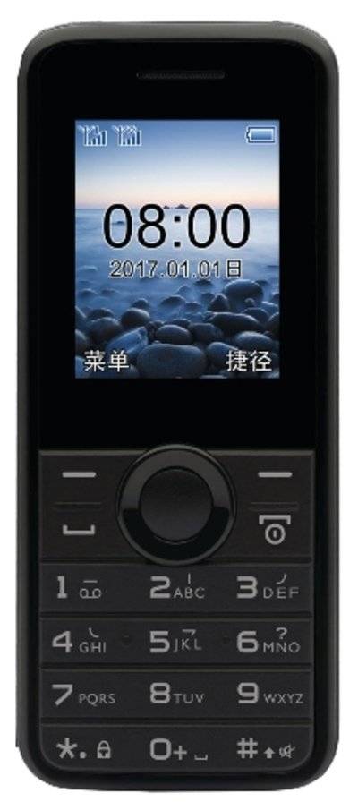 Смартфоны Philips E106 (черный)